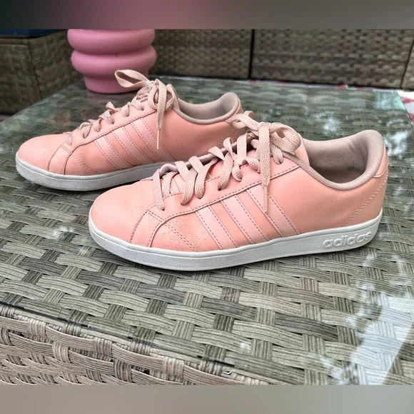 adidas Shoes Adidas Neo Cloud Form Pink Coral Baseline Sneaker